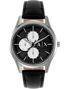 Chronograph Stainless Steel AX1872 Watch in Black