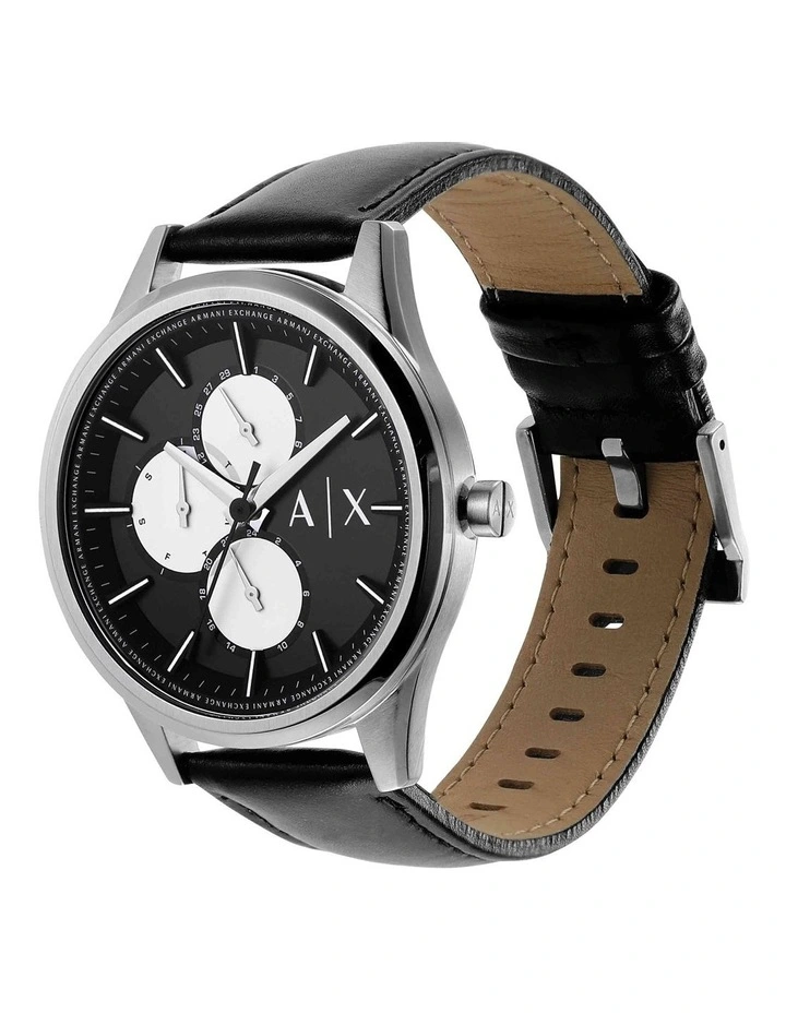 Chronograph Stainless Steel AX1872 Watch in Black image 2