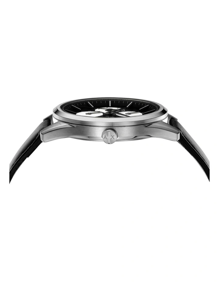 Chronograph Stainless Steel AX1872 Watch in Black image 3