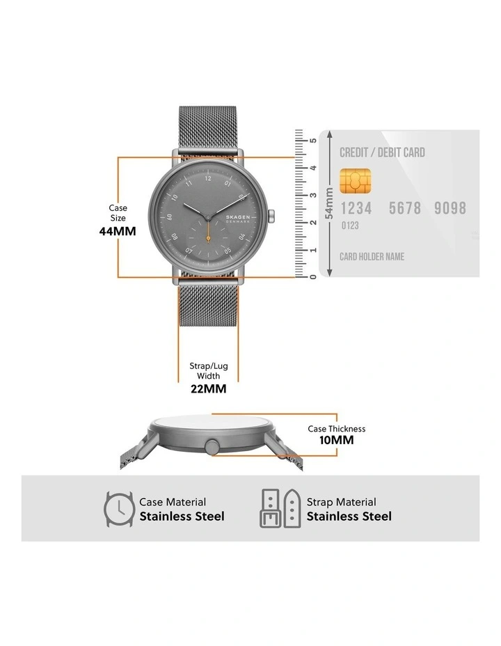 Kuppel Stainless Steel SKW6891 Watch in Gray image 5