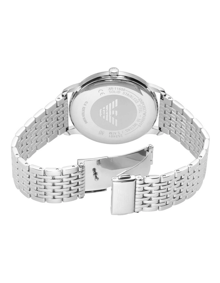 Analogue Watch in Silver image 4