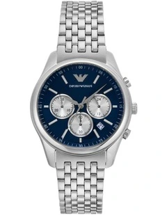 Chronograph Watch in Silver
