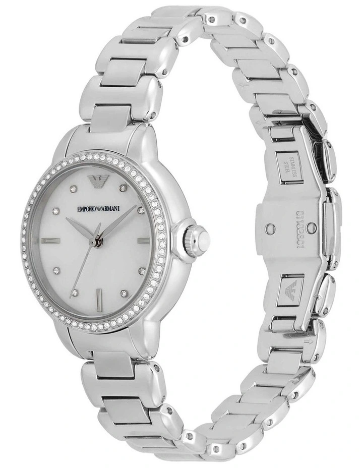 Analogue Watch in Silver image 2
