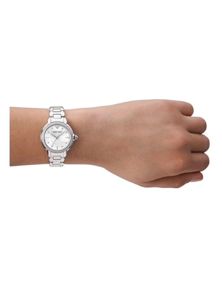 Analogue Watch in Silver image 5