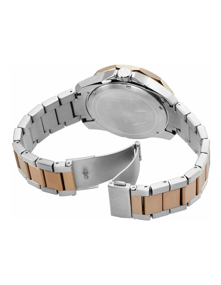 Analogue Watch in Two Tone image 4