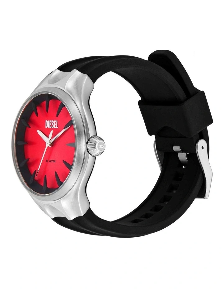 Streamline Analogue Watch in Black image 2