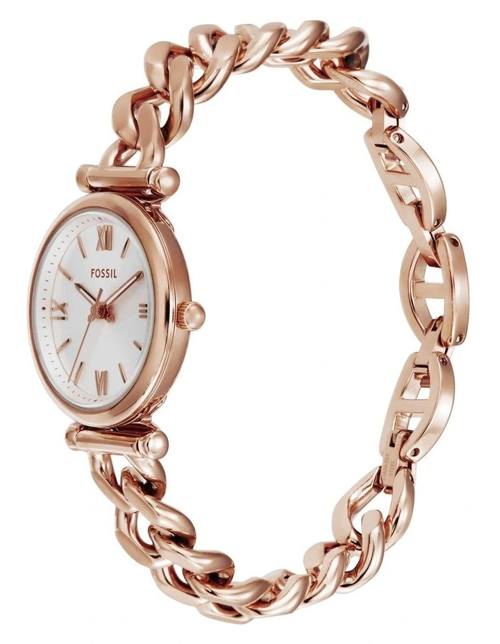 Carlie Analogue Watch in Rose image 2