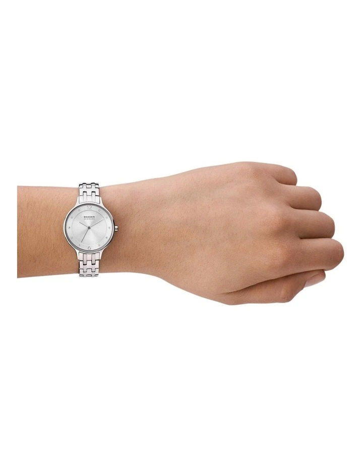Anita Lille Analogue Watch in Silver image 4