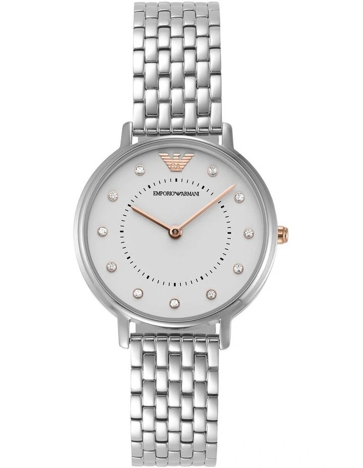 Analogue Watch AR80023 in Silver-Tone image 1