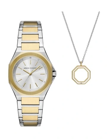 AX7161SET Analogue Watch in Two Tone