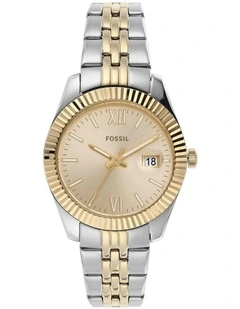 Scarlette Mini Analogue ES4949 Watch in Two Tone