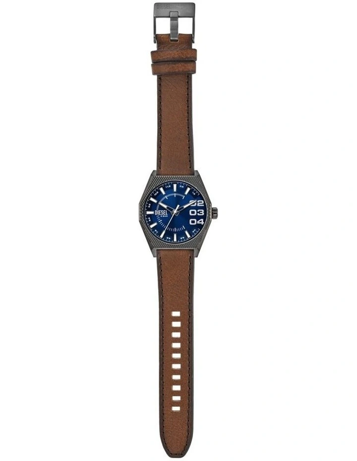 Scraper Analogue DZ2189 Watch in Brown image 6