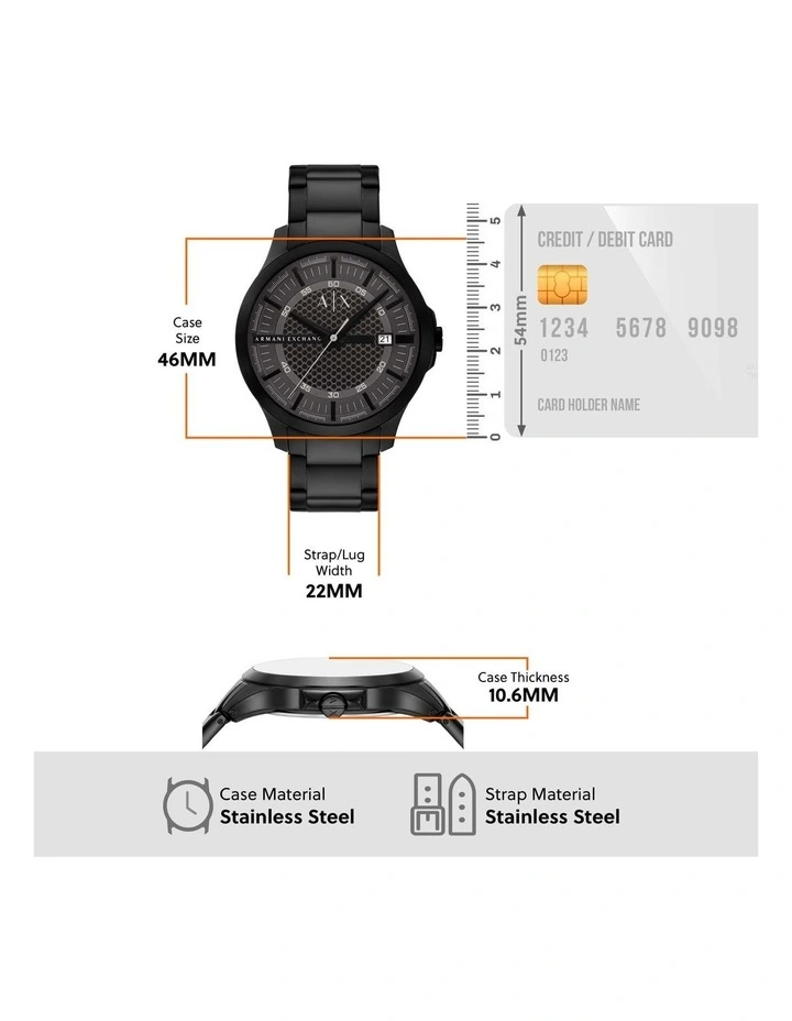 Black Analog Watches image 5
