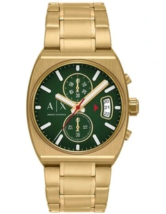 Gold Tone Chronograph Watches