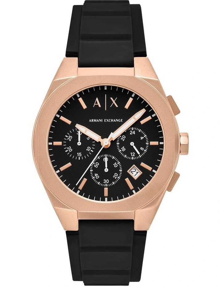 Black Chronograph Watches image 1