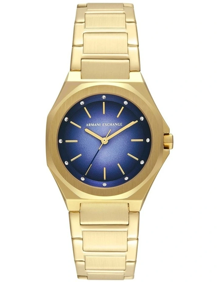 Analog Watch in Gold Tone image 1