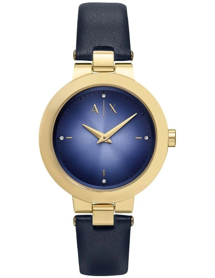AX5179 Analogue Watch in Gold image 1