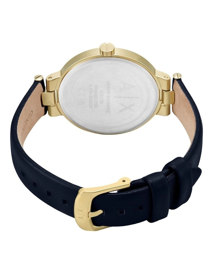 AX5179 Analogue Watch in Gold image 3
