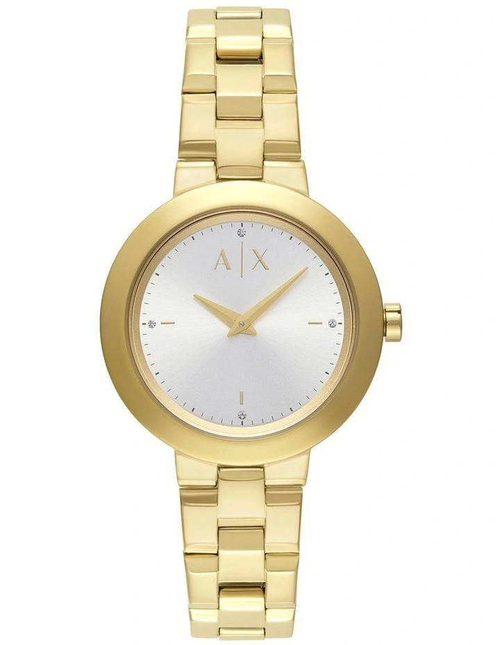 Analog Watches in Gold Tone image 1