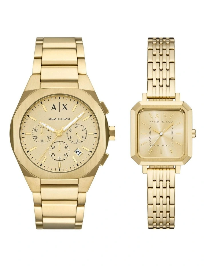 Gold Tone Chronograph Watches image 1