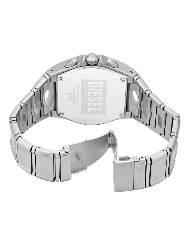 D-Curve Chronograph Watches in Silver image 3