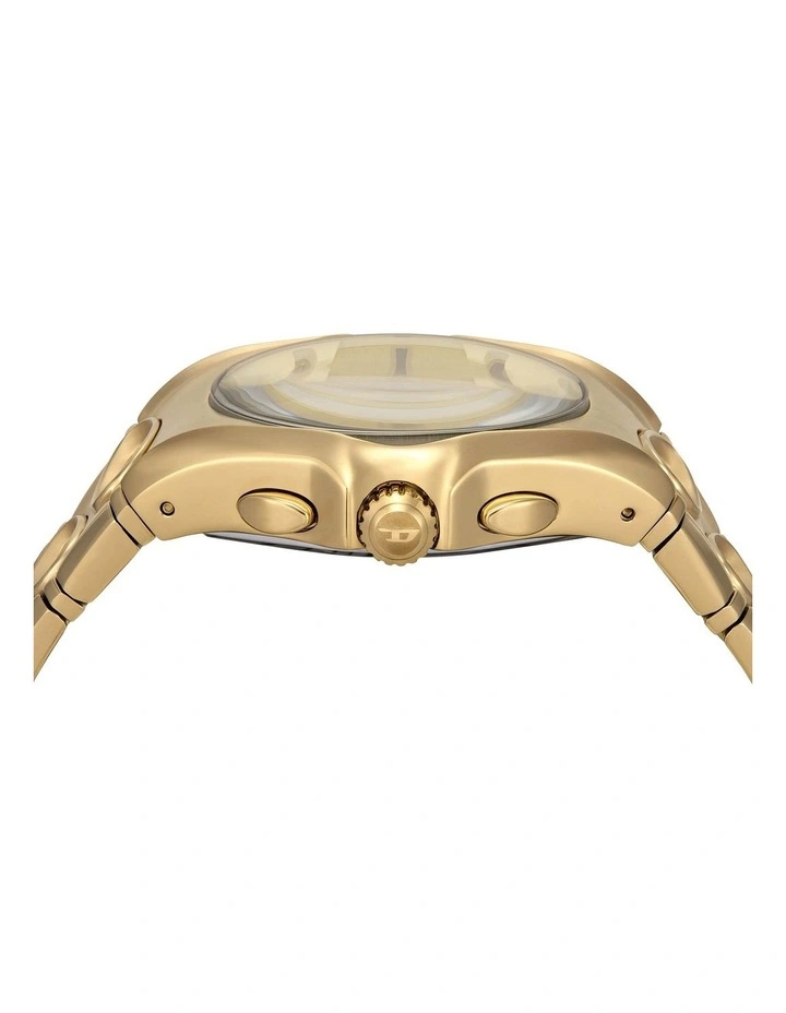 D-Curve Chronograph Watches in Gold image 2