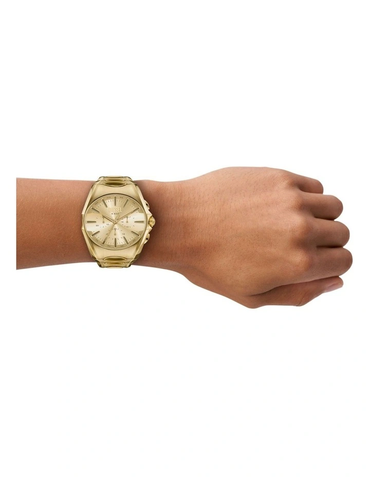 D-Curve Chronograph Watches in Gold image 4