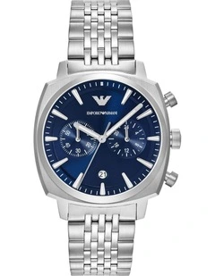 Chronograph Watches in Silver Tone