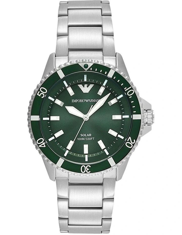 Analog Watches in Silver Tone image 1