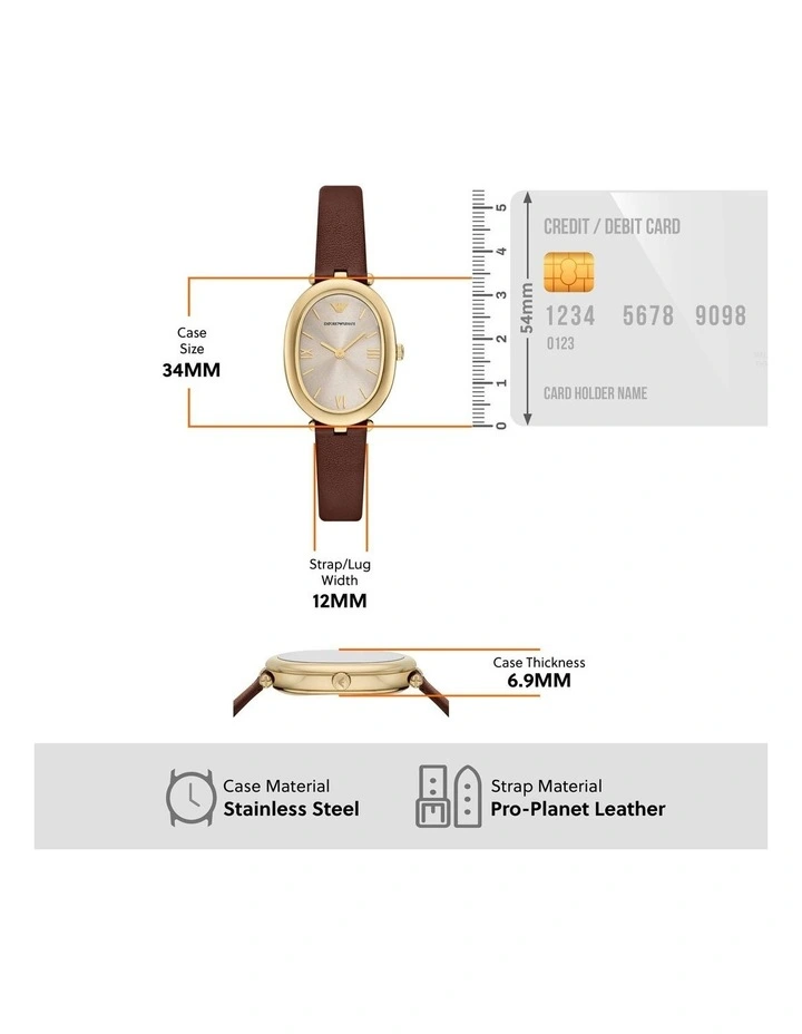 Analog Watches in Brown image 5
