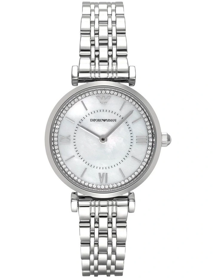 Analog Watches in Silver Tone image 1