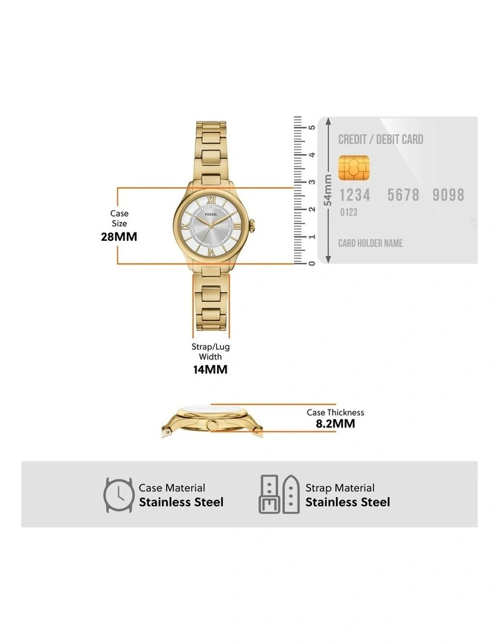Gilmore Analog Watch in Gold image 5