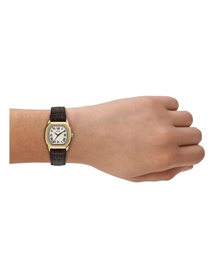 Harlow Analog Watch in Brown image 4