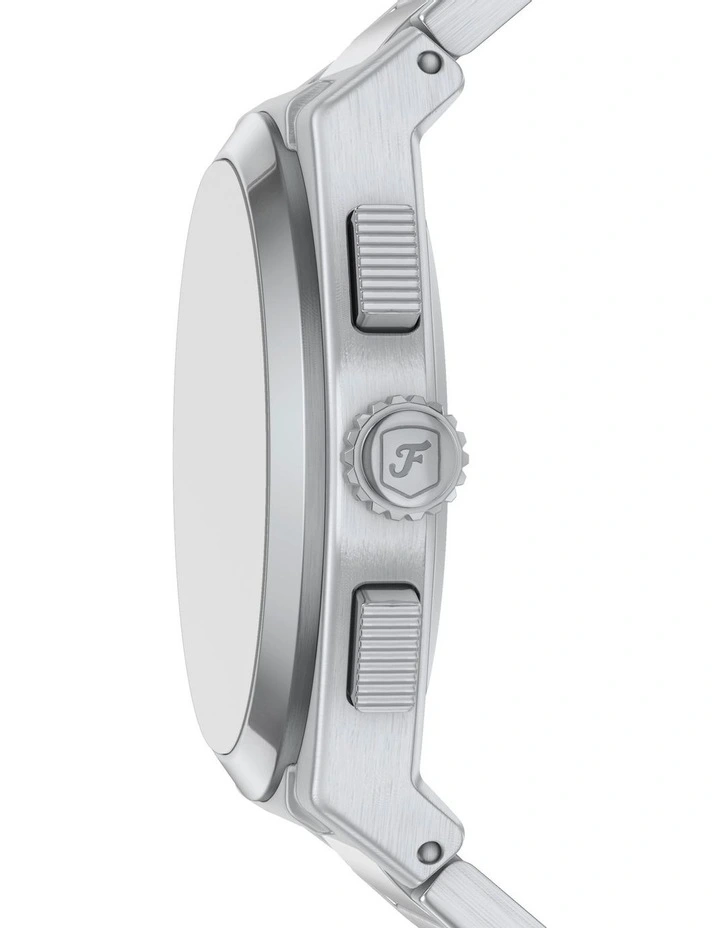 Everett Chronograph Watch in Silver image 2