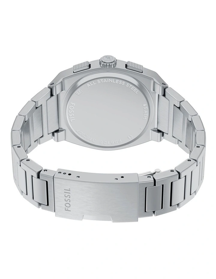 Everett Chronograph Watch in Silver image 3