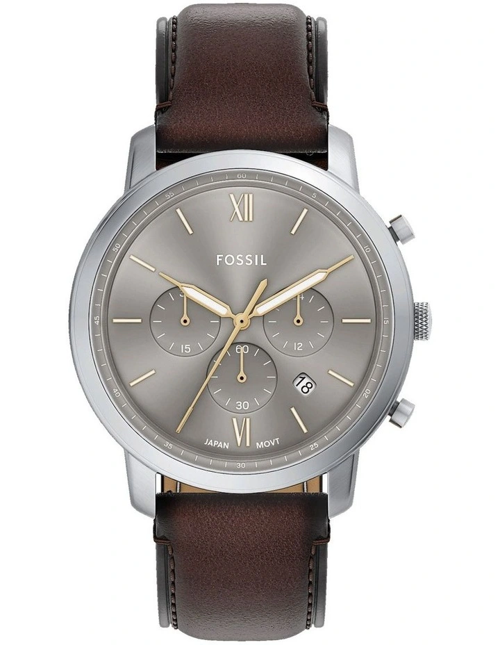 Neutra Chronograph Watch in Brown image 1