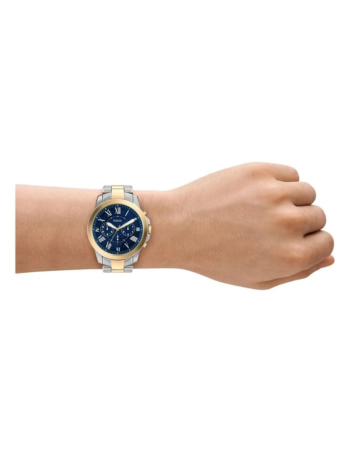 Grant Chronograph Watch in Multi image 4