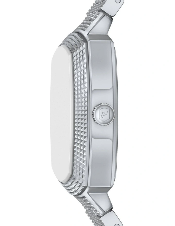 Machine Luxe Analog Watch in Silver image 2