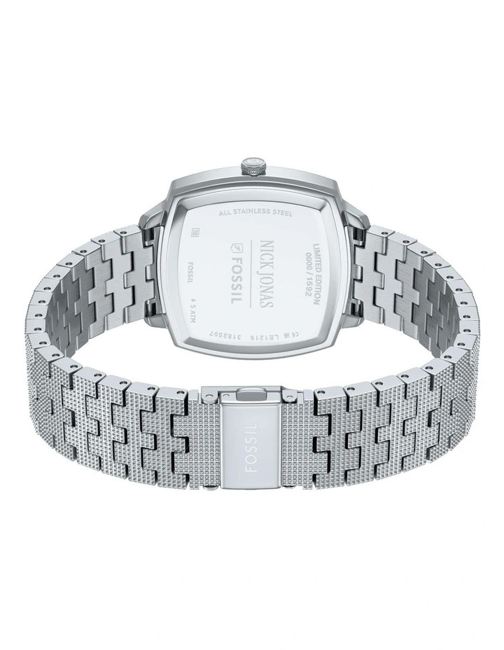 Machine Luxe Analog Watch in Silver image 3