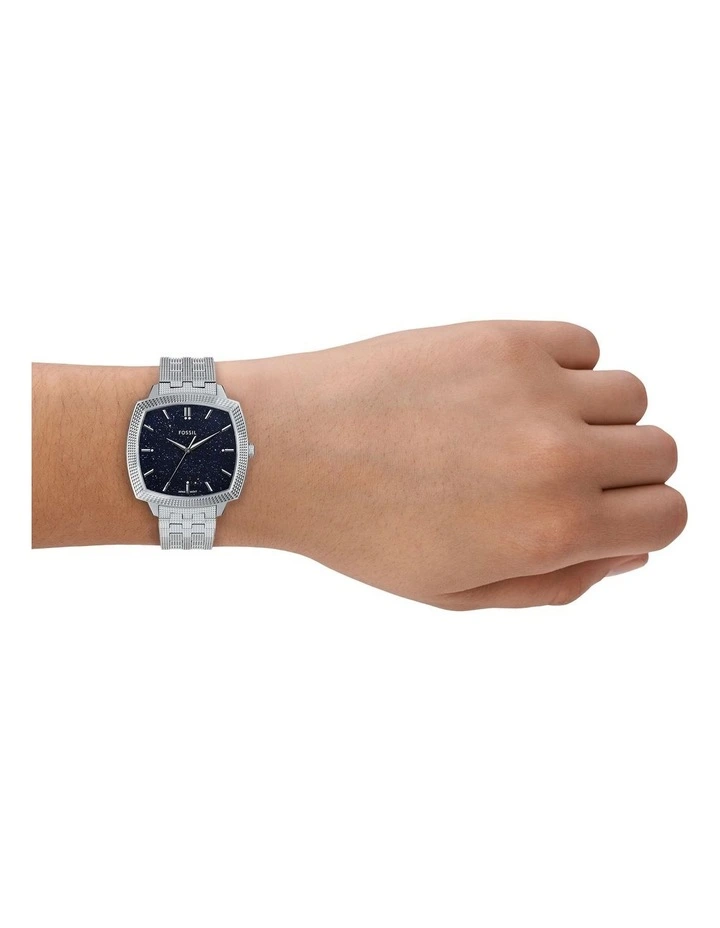 Machine Luxe Analog Watch in Silver image 4