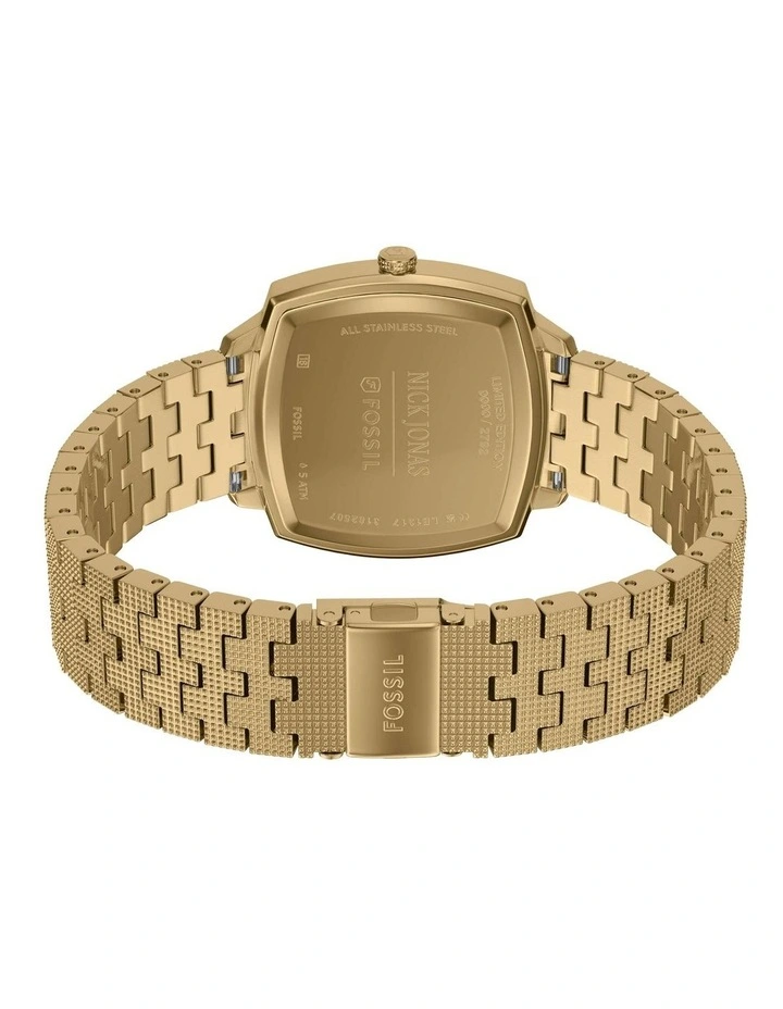 Machine Luxe Analog Watch in Gold image 3