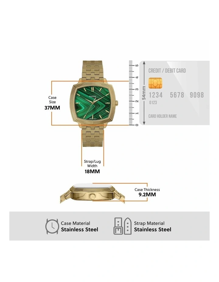 Machine Luxe Analog Watch in Gold image 5