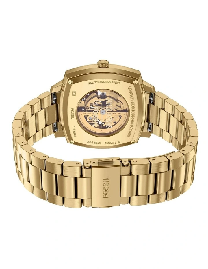 Machine Luxe Analog Watch in Gold image 3