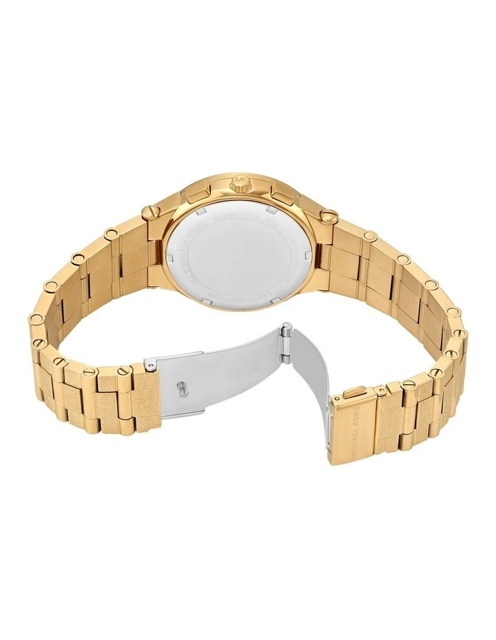 Billie Chronograph Watch in Gold image 3