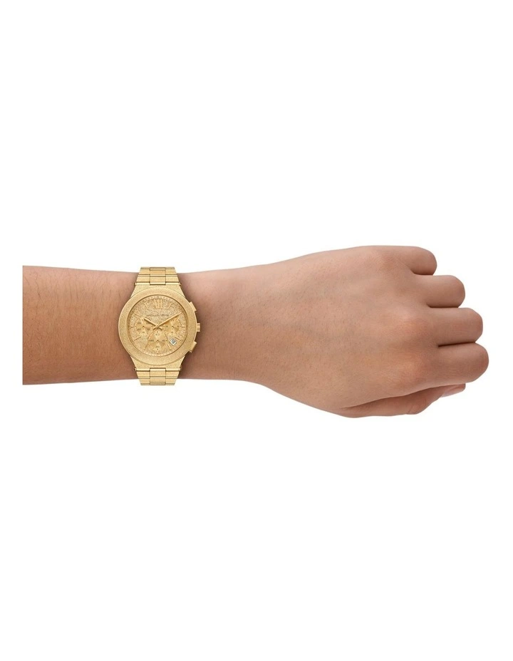 Billie Chronograph Watch in Gold image 4