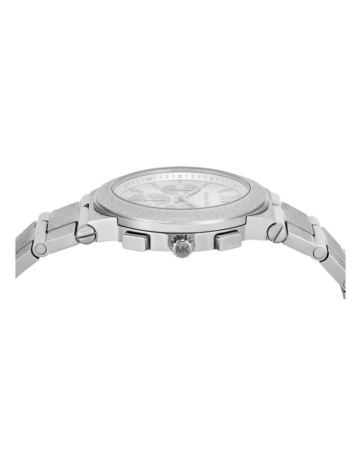 Billie Chronograph Watch in Silver image 2