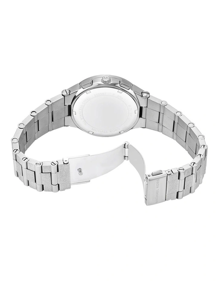Billie Chronograph Watch in Silver image 3