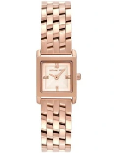 Georgie Analog Watch in Rose Gold