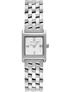 Georgie Analog Watch in SIlver