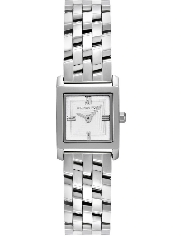 Georgie Analog Watch in SIlver image 1